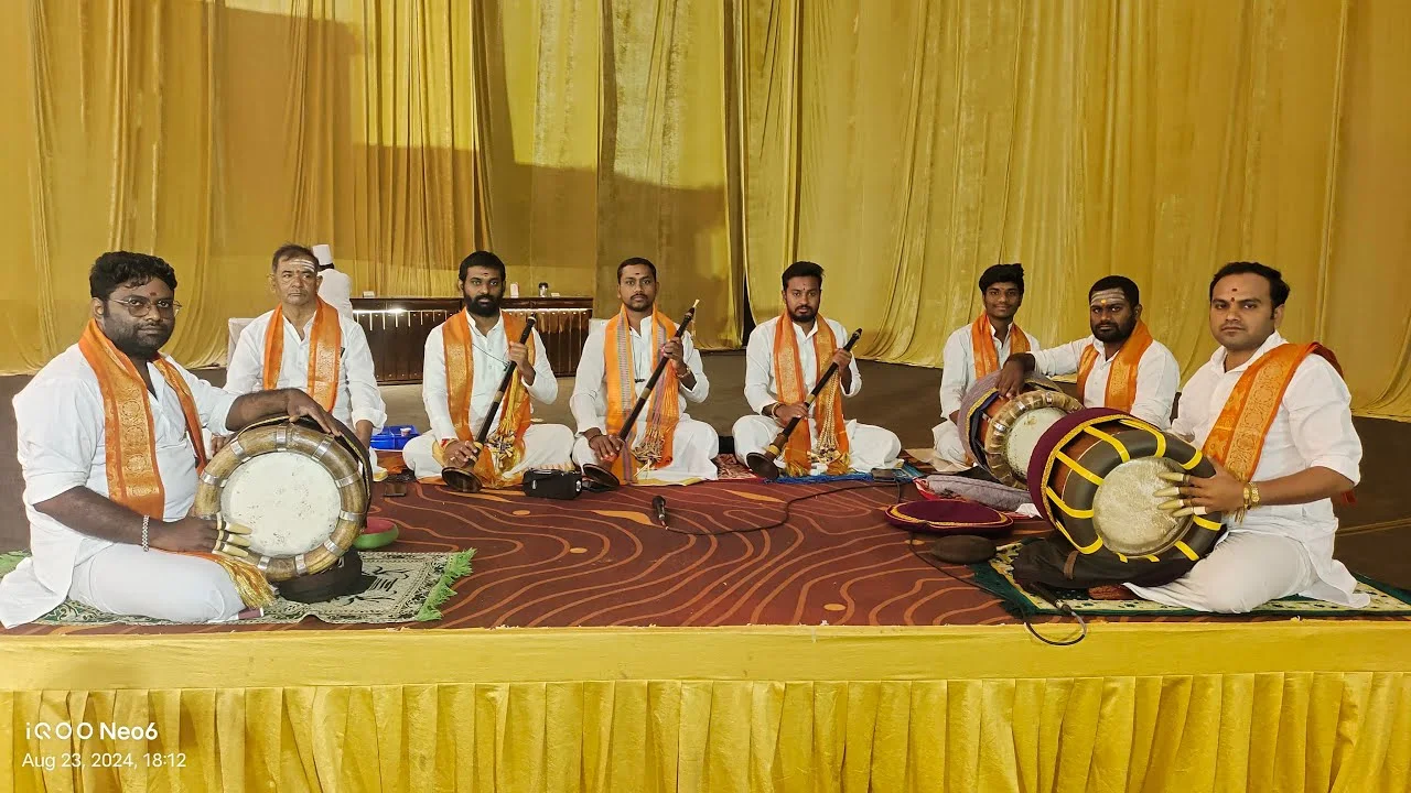 SLD Nadaswaram Players concert performance in ceremonial hall